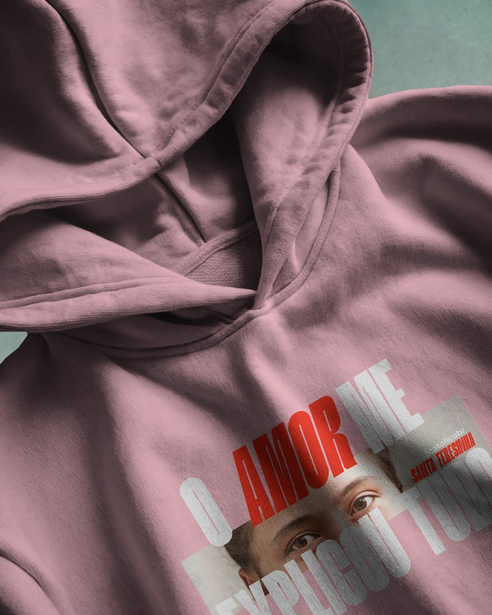 Moletom Com Capuz - Santa Teresinha