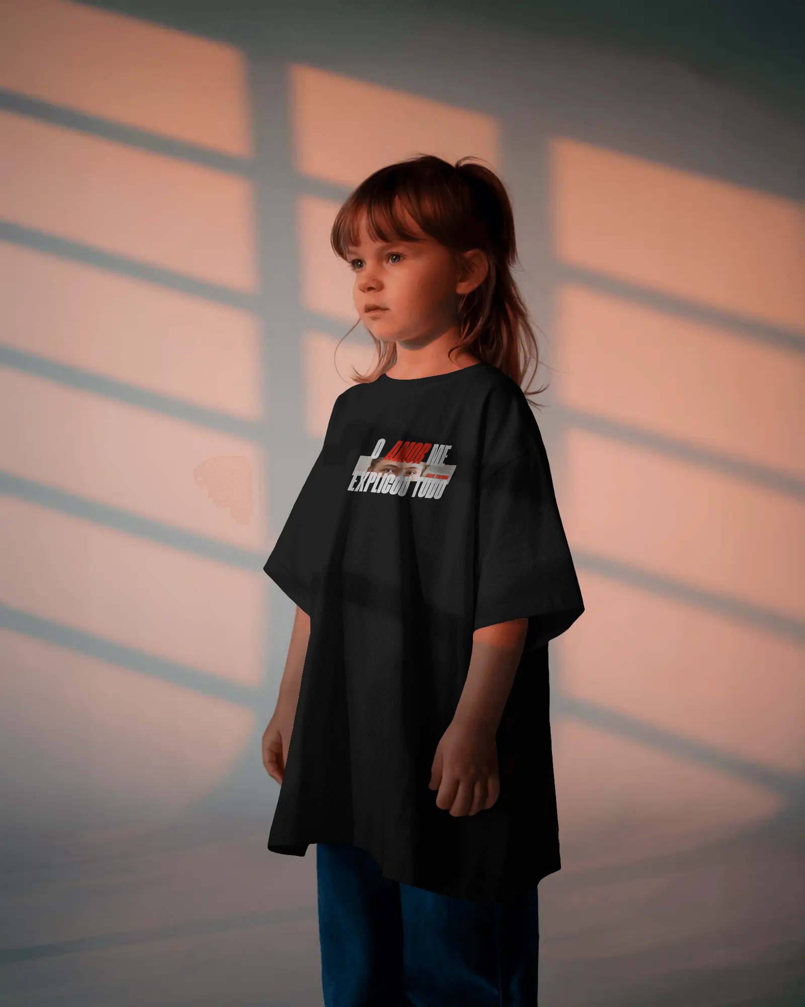 Camiseta infantil 4 a 9 anos - Santa Teresinha