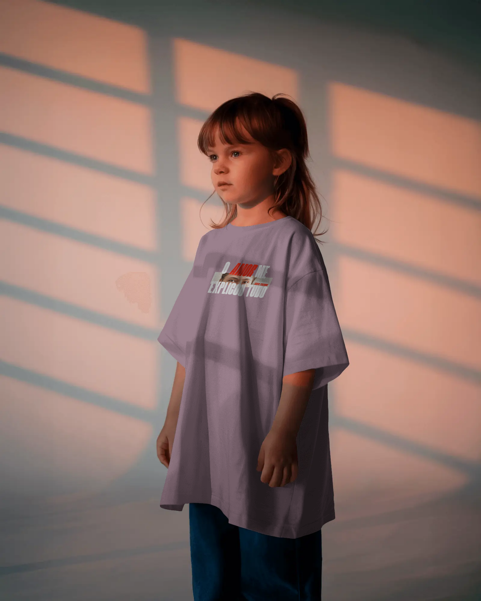 Camiseta infantil 4 a 9 anos - Santa Teresinha