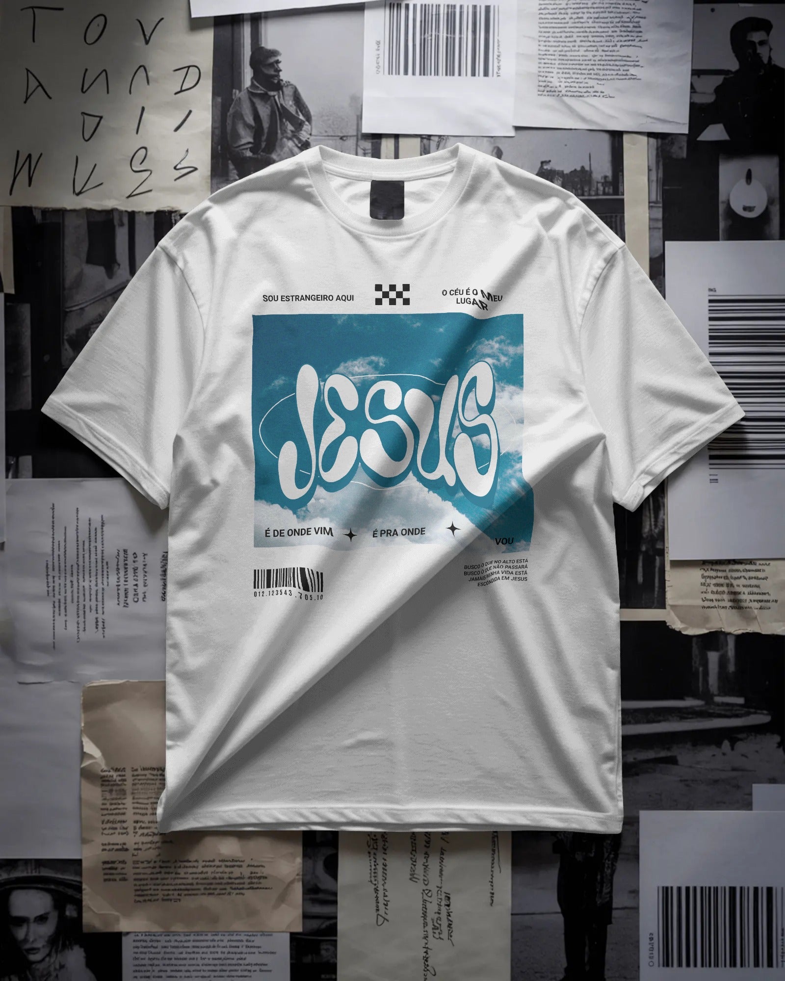 T-Shirt Sou Estrangeiro Aqui